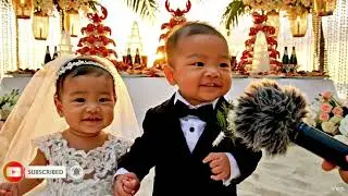 The Cutest Wedding Ever | Two Newborn Babies Get Married 💕