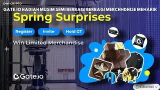 Spring Suprise berbagi Merchndhise menarik hanya dengan 1 Token GT #Gateio#GT#SPRINGSUPRISES