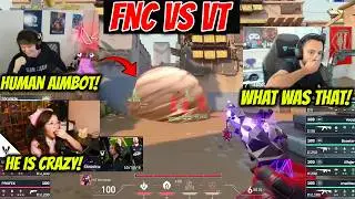 FNS, Sliggy & Yinsu React to Fnatic vs Team Vitality Best Moments in VCT Kickoff