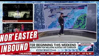 Bombing Nor'easter Will Bring Snow From Washington, D.C. To New York City And Through Boston