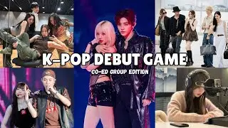 K-POP DEBUT GAME || Co-ed group edition