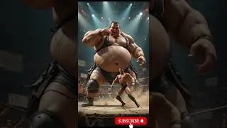 When Wrestlers Faced the Most Terrifying Giants in History #shorts