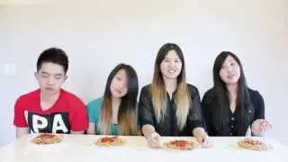 No-Hands Spaghetti Challenge