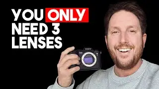 The Sony Trinity of Lenses