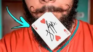 CARD TO MOUTH Magic Trick TUTORIAL!!!
