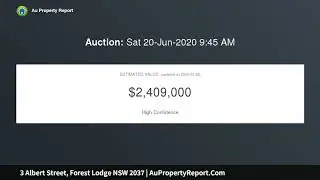3 Albert Street, Forest Lodge NSW 2037 | AuPropertyReport.Com