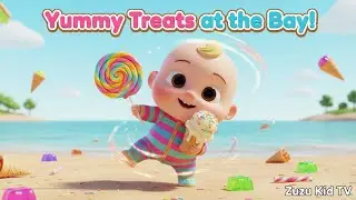 Down By the Bay Ice Cream, Jelly, Lollipop &ndash; Nursery Rhyme, Toddler Food, Playful Learning with Zuzu