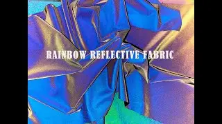 CHINASTARS: 4-way stretch rainbow reflective fabric for clothing