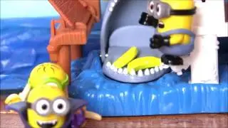Factory Fiasco! Mega Bloks Миньоны Мультик. Игрушки для Мальчиков. Игры для Детей. Видео д