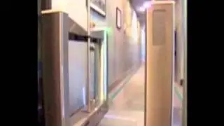 Tall Glass Barrier -- Intelligent Detection Technology