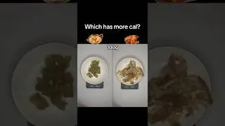 Curry beef vs roast chicken! Which has more cal? #calories #caloriecounting  #caloscanai #foodie