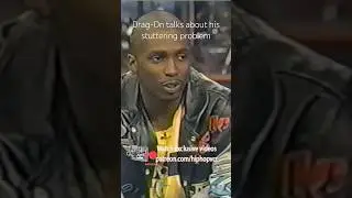 Drag-On talks about his stuttering problem #dragon #bx #ruffryders #hiphopvcr #hiphop #rap