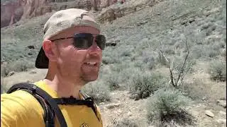Grand Canyon - A hike on Bright Angel trail down to Plateau Point and back