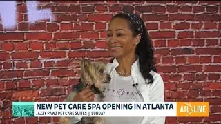 Award Winning Pet Groomer Andrea Jenkins of Jazzy Pawz Pet Care Suites on &ldquo;ATL LIVE&rdquo;