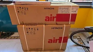 Hitachi 1.5 Ton Inverter AC |5 Star Rating| Unboxing & Installation