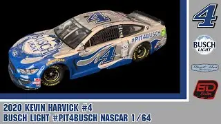 2020 Kevin Harvick Busch Light #Pit4Busch NASCAR Cup Series 1/24