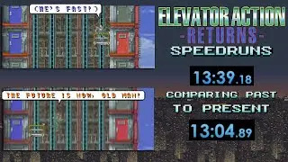 Comparing Past to Present - Elevator Action Returns Speedruns
