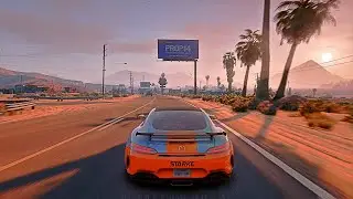 GTA 5  QuantV + CineREALISM X 9 Cars | RTX 3090 X M28U 4K