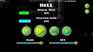 geometry dash (learning hell medium demon)