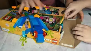 LEGO Creator Unboxing &ndash;  Egzotyczna Papuga Żaba  i Ryba | Pierwsze wrażenia