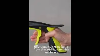 Folding Trash Pickup Tool &ndash; Long-Reach Grabber for Cleaning & Sanitation #trashpicker #garbagetruck