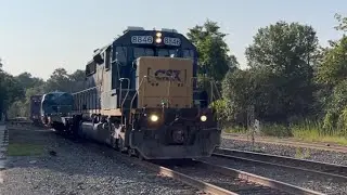 Afternoon Visit to Palmer, MA with CSX S983! Load for PNSY - August 10th, 2025