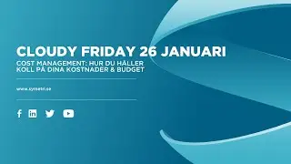 Cloudy Friday: Hur håller du dig inom budget?