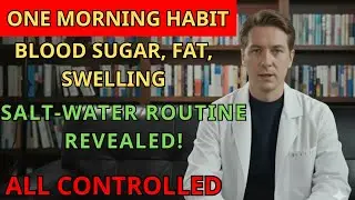 Start your morning with salt water! Proven benefits for fat, sugar, and inflammation