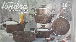 أفضل بديل للجرانيت السافلون | طقم حلل جرانيت لوندرا