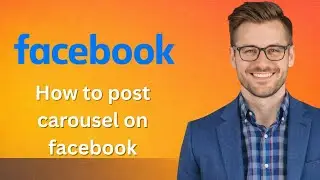 How to post  carousel on facebook (Latest Update)