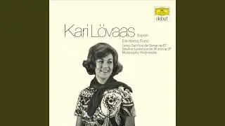 Sibelius: 6 songs, Op. 36: No. 1, Svarta rosor