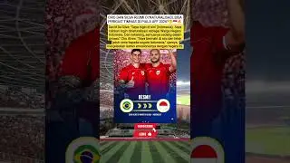 CIRO ALVES DAN DAVID DA SILVA RESMI DINATURALISASI🇮🇩🇧🇷🔥 #ciroalves #daviddasilva #timnas