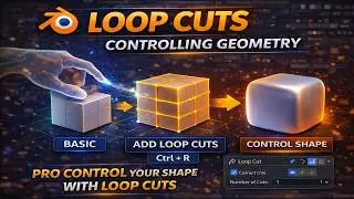 Loop Cut in Blender Explained (Ctrl + R Tutorial for Beginners) | How to Use Loop Cut in Blender