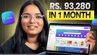 Even in My WORST Month, Canva Paid Me ₹93,280 (Real Freelancing Truth)
