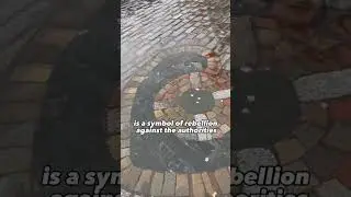 Why Scots SPIT on this mosaic in Edinburgh?
