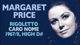 *RARE* Margaret Price - Verdi: RIGOLETTO, Caro nome, live 1967/68