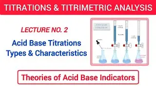 Acid Base Titration | Types & Characteristics |Equivalence Point & Theories of Acid Base Indicators 