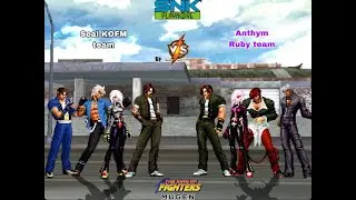 KOF MUGEN - Seal KOFM team VS Anthym Ruby team - Random Mix-up Match