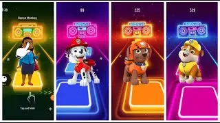 Tiles Hop PAW Patrol Ultimate Dance Challenge 🚀