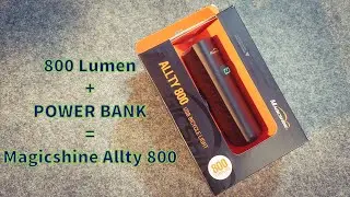 Bringás LÁMPA és POWER BANK a MagicShine-tól - Allty 800