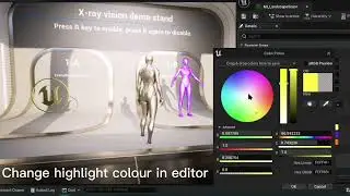 Scanning system Landscape Scan Effect Customization
