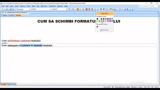 CUM ADAUGAM O CULOARE IN SPATELE TEXTULUI IN PAGINA WEB