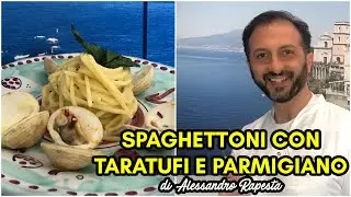 Spaghettone taratufi e parmigiano