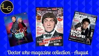 Doctor who magazine collection - August