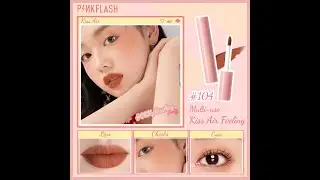 Matte Tint Lip Swatches I Liquid Blush Swatch I How to use lip tint I PinkFlash