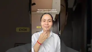 Instant relief from stress and tension #acupressure #stress #tension #DU24 #yintang #shorts ytshorts