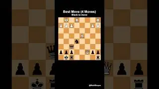 【28】 ✅ GAME CHANGER Best Move: Satisfying tactical idea ♟️