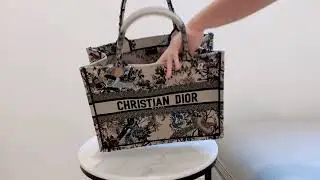 Dior Book Tote Bag | What fits in the bag | WIMB - Fits MacBook 13&rdquo; Laptop