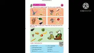 A feast in the jungle 1st std English term 2