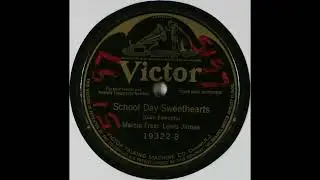 School Day Sweethearts - Marcia Freer and Lewis James